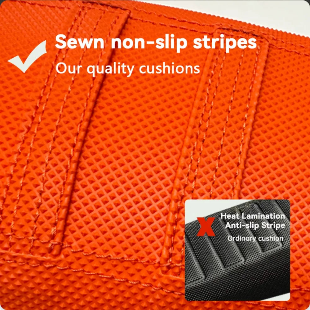 Ribbed rubber gripper seat cover. For KTM