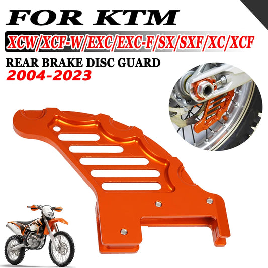 Rear brake disc guard protector for KTM