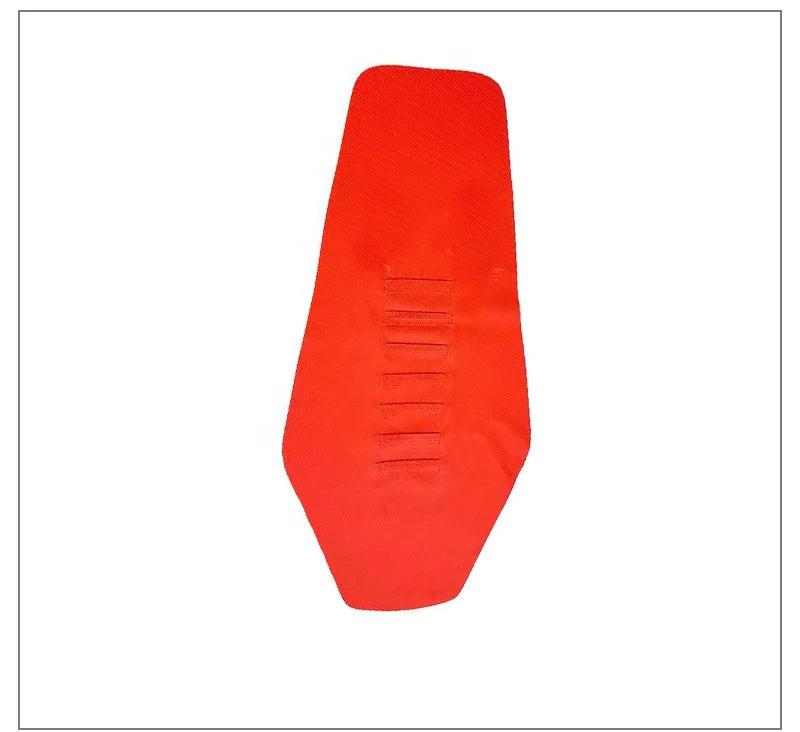 Ribbed rubber gripper seat cover. For KTM