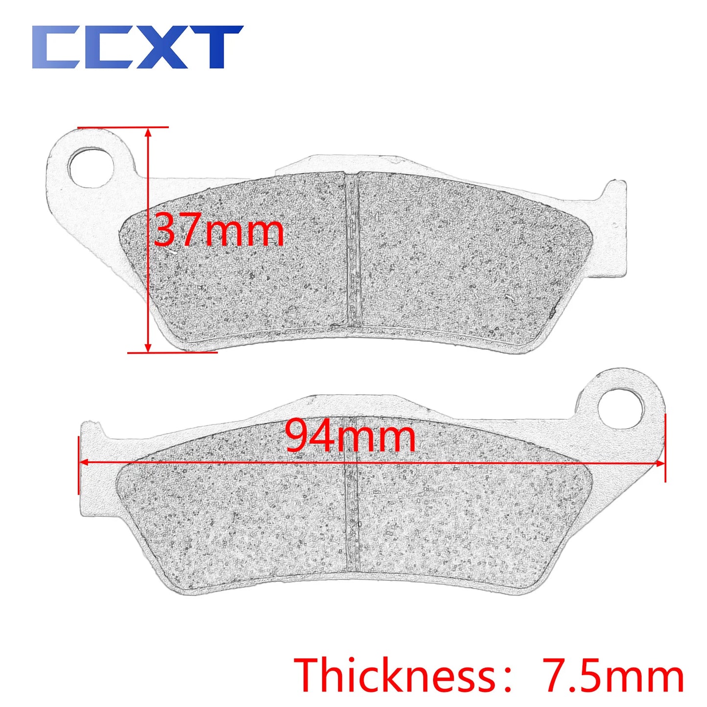 Front And Rear Brake Pads For KTM