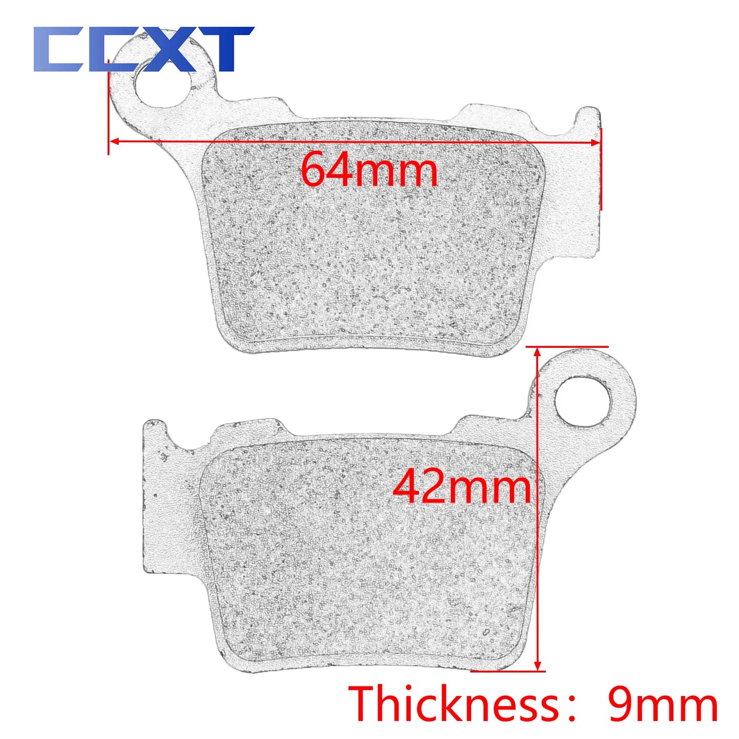 Front And Rear Brake Pads For KTM